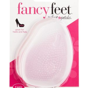 Fancy Feet by Ball of Foot Gel Cushions Shoe Inserts 3 Pairs