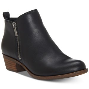 Lucky Brand Women’s Basel Leather Booties