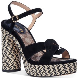 COACH Women’s Talina Platform Espadrille Dress Sandals